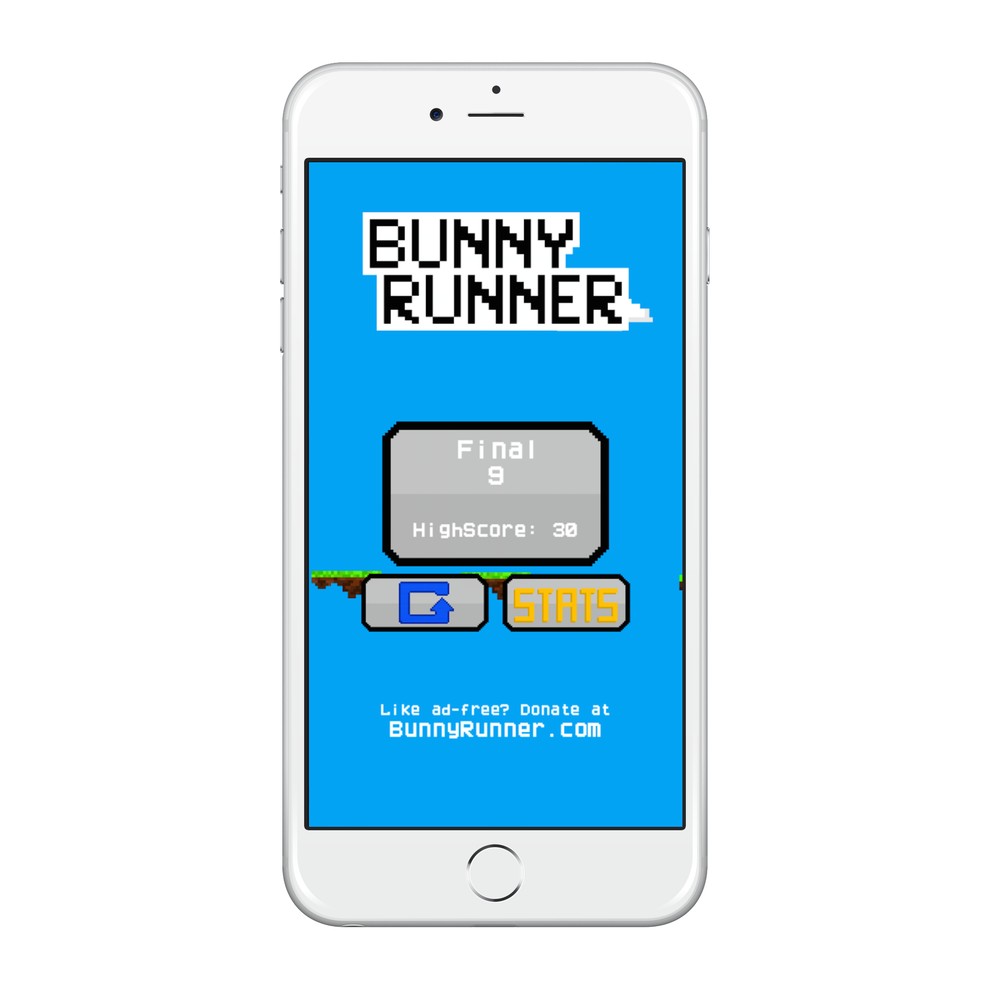 Bunny Runner Game Menu